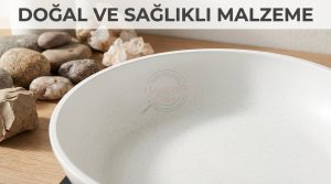 Seramik kaplama nedir sorusuna doğal malzeme vurgusu yapan görsel.